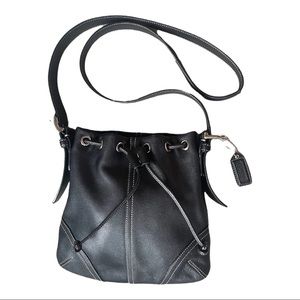 COPY - Perfect condition vintage Coach cross body handbag.